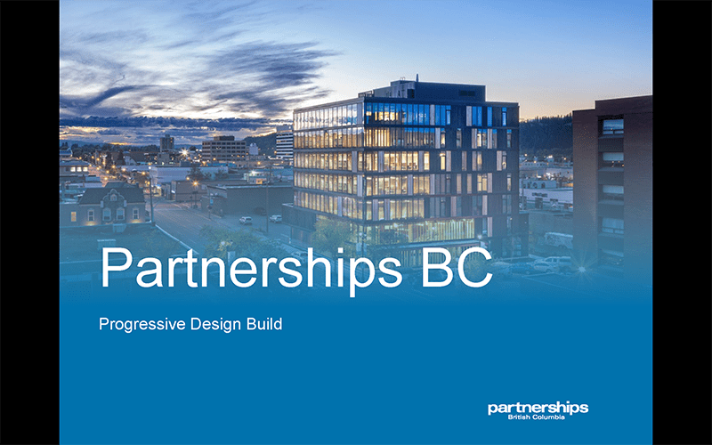 The Competitive Alliance Contracting Model with Partnerships BC