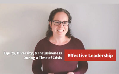 Effective Leadership: Equity, Diversity, and Inclusiveness During a Time of Crisis
