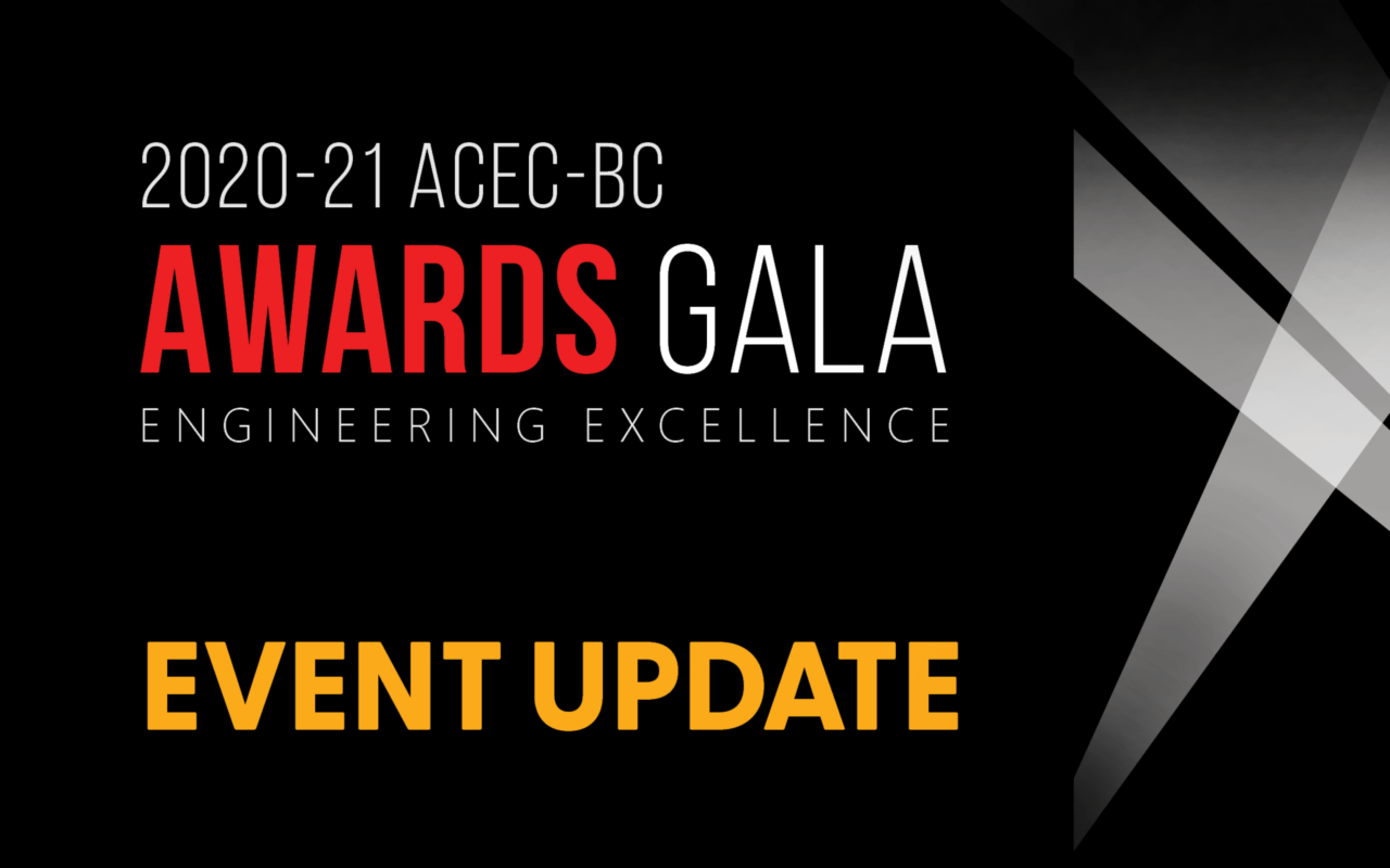Award Submissions and Gala Update ACECBC