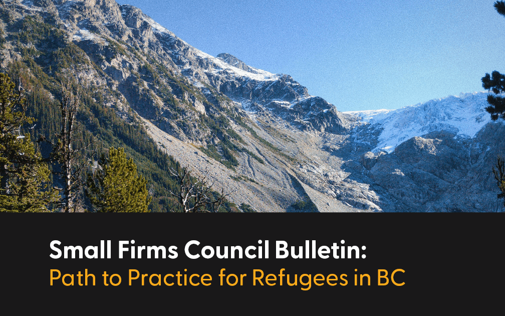 Recruiting talent: Path to Practice for Refugees in BC