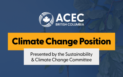Introducing ACEC-BC’s Climate Change Position