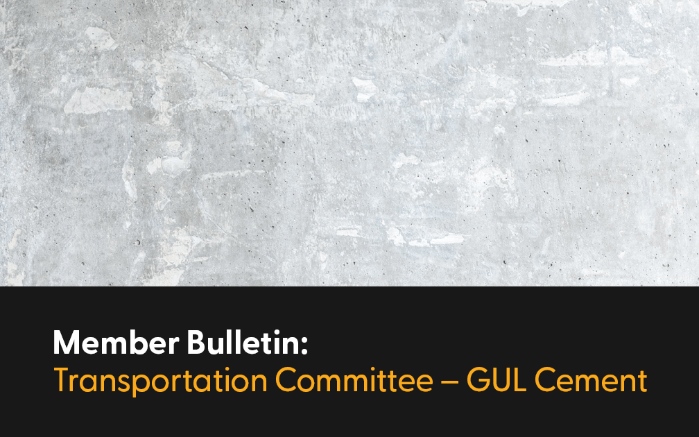 Transportation Committee – GUL Cement