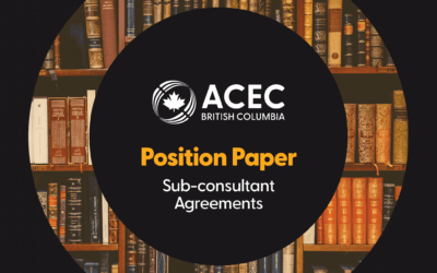 Position Paper: Recommendations when entering into subconsultant agreements